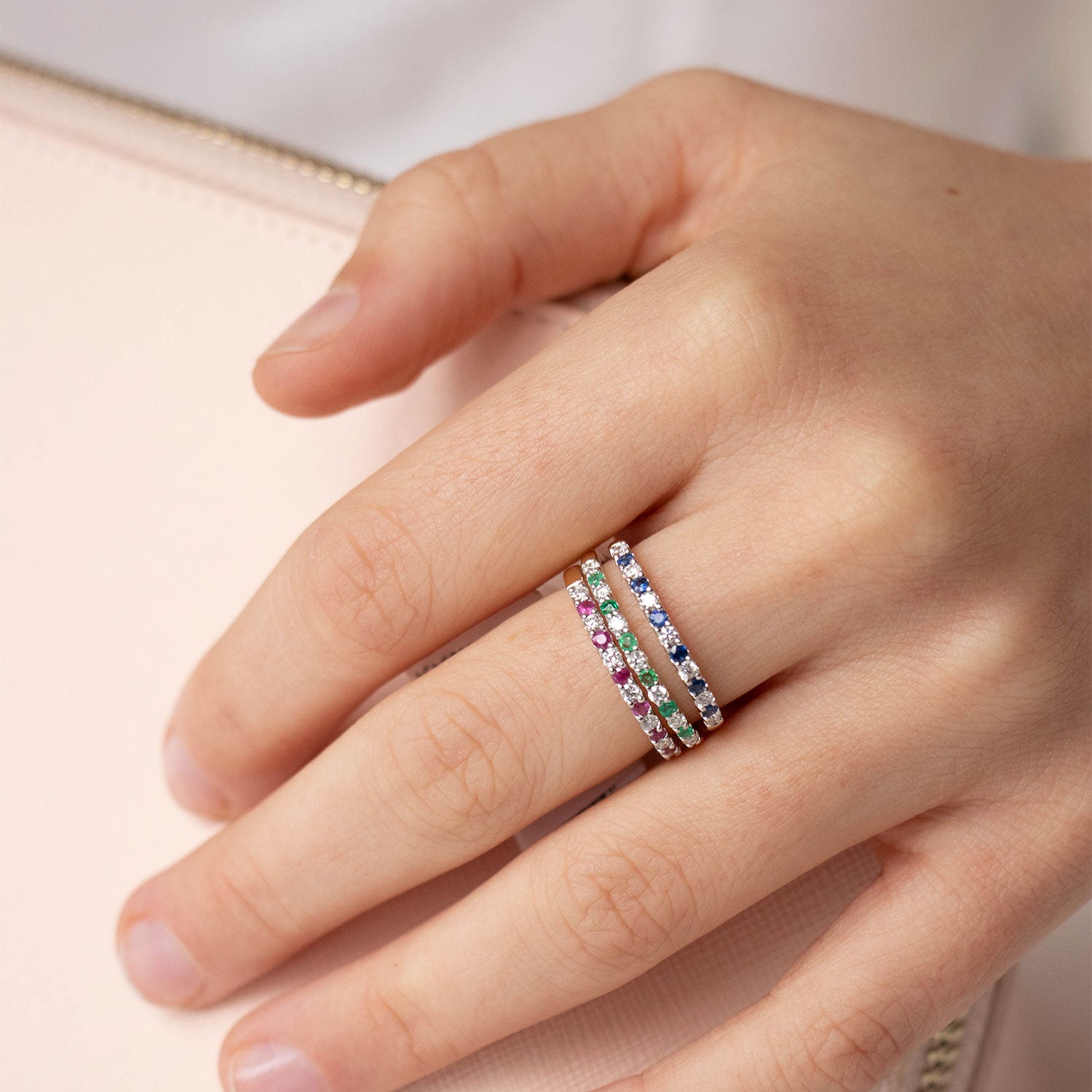 9CT MYRA RUBY & DIAMOND RING