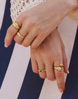 Ania Haie Gold Bold Dome Ring