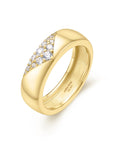 Ania Haie Gold Pave Cubic Zirconia Bold Statement Ring