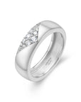 Ania Haie Silver Pave Cubic Zirconia Bold Statement Ring