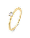 Ania Haie Gold Classic Slim Stacking Ring