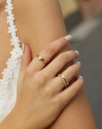 Ania Haie Gold Classic Slim Stacking Ring