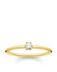 THOMAS SABO Ring White Stone