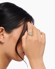 THOMAS SABO Lovely Daisy Cocktail Ring in Gold