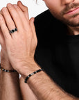 THOMAS SABO Ring Pyramid Shape Black
