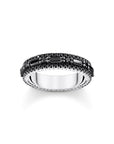 THOMAS SABO Ring with black zirconia
