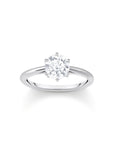 THOMAS SABO Ring with white zirconia in brilliant cut