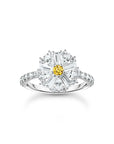 THOMAS SABO Lovely Daisy Cocktail Ring in Silver
