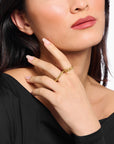 THOMAS SABO Box chain ring gold-plated