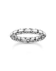 THOMAS SABO Box Chain-Ring Silver
