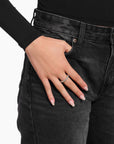 THOMAS SABO Box Chain-Ring Silver