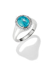 THOMAS SABO Round Turquoise Ring