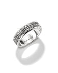 THOMAS SABO Band Ring with Twisted Center Bar