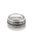 THOMAS SABO Wide Band Ring with Zirconia