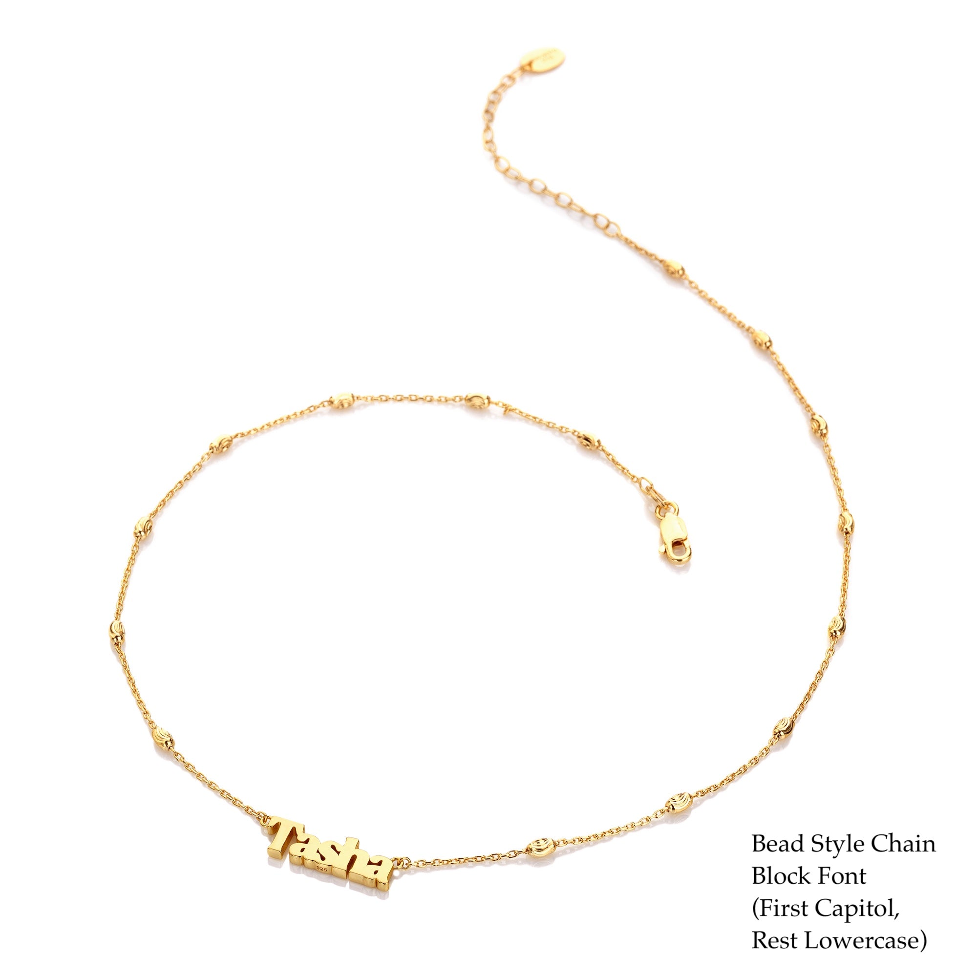 PERSONALISED NECKLACES - STERLING SILVER