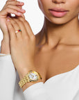THOMAS SABO Watch for Women Divine Rainbow Yellow Gold-Coloured