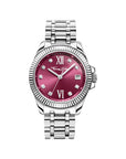THOMAS SABO Women's Watch Divine Burgundy with Zirconia Stones