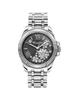 THOMAS SABO Women's watch with 33 mm, black dial and white flowers