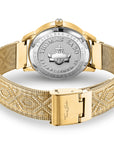 THOMAS SABO Women's Gold watch with 33 mm, dragonflies & zirconia