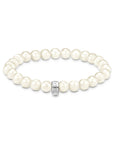 THOMAS SABO Charm bracelet with freshwater cultured pearls