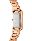 Daniel Wellington Bound 35x24 3-Link RG White Watch
