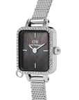 Daniel Wellington Quadro Mini Crystal Zodiac Sterling Watch