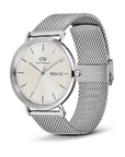 Daniel Wellington Classic Day Display Sterling Champagne Watch