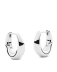 Flow Earring 15mm Silver