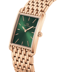 Daniel Wellington Bound 32x22 9-Link RG Emerald Sunray Watch