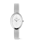 Daniel Wellington Juliette Braided Mesh White Sunray Silver