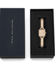 Daniel Wellington Quadro Mini Reflection Rose Gold Watch