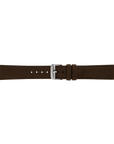 Brown Canvas Strap Silver