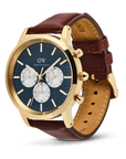 Daniel Wellington Iconic Chronograph St Mawes Arctic Panda Gold