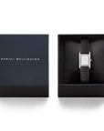 Daniel Wellington Bound Mini Black Lizard Silver