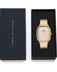 Daniel Wellington Marlon Wire Linen Rose Gold Watch