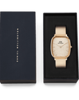 Daniel Wellington Marlon Wire Linen Rose Gold Watch