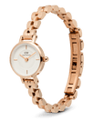 Daniel Wellington Petite Mini Arch 3-link White Rose Gold