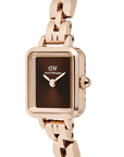 Daniel Wellington Quadro Mini Arch 3-link Amber Sunray Rose Gold