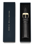 Daniel Wellington Tapered Sheffield Strap Gold