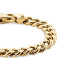 Daniel Wellington Ellipse Cuban Chain Bracelet Gold