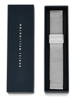 Daniel Wellington Mesh Sterling Strap Silver