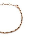 Daniel Wellington Classic Tennis Bracelet Honey Combo Rose Gold