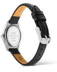 Daniel Wellington Ophelia Mini Black Lizard White Guilloché Silver