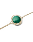 Daniel Wellington Audrey Bracelet Malachite Gold