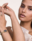 Daniel Wellington Quadro Mini Crystal Zodiac Evergold Watch