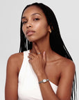 Daniel Wellington Quadro Mini Arch 3-Link Two Tone Gold