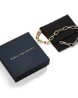 Daniel Wellington Contrast Link Necklace Two Tone Gold