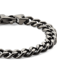 Daniel Wellington Ellipse Cuban Chain Bracelet Graphite