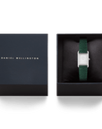 Daniel Wellington Bound Mini Green Lizard Silver