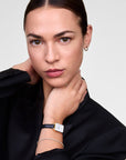 Daniel Wellington Quadro Roman Numerals Date Sheffield Gold